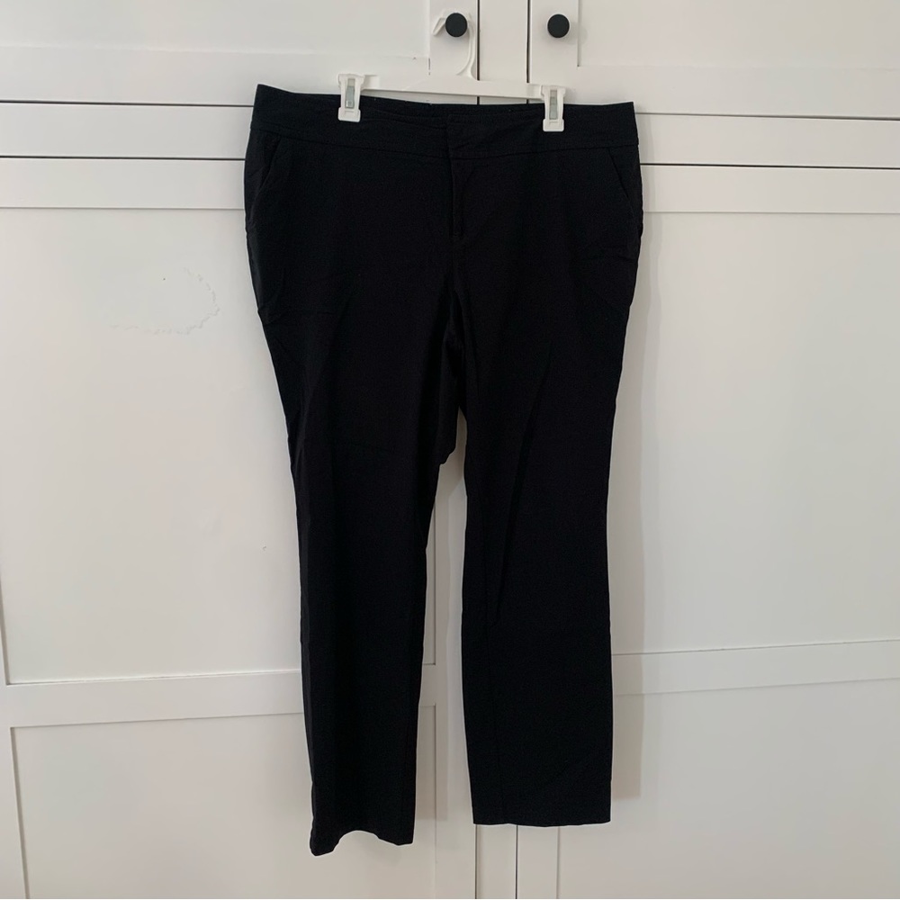 Torrid Black Straight Slacks Size 18